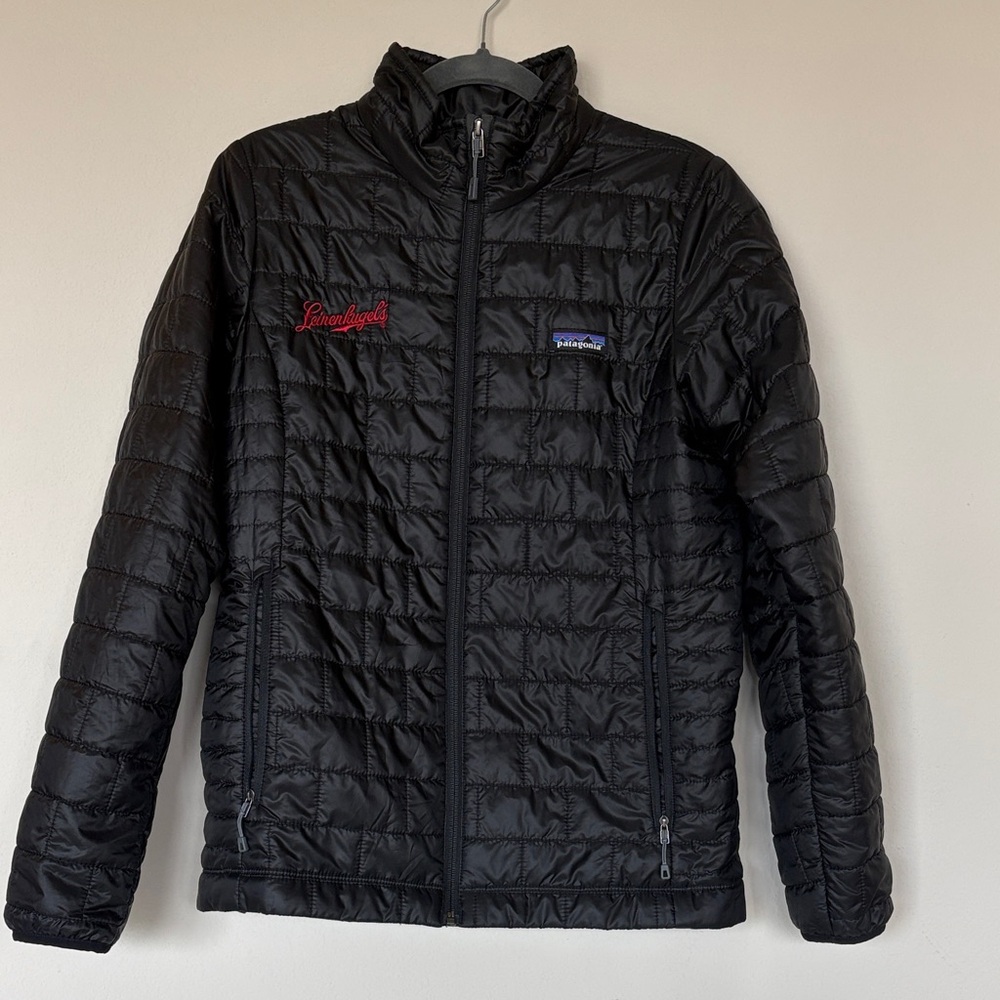 Patagonia | x Leinenkugels Black Quilted Puffer Jacket